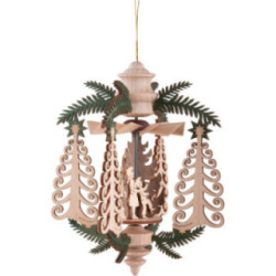 Christbaumschmuck Rollbaum Heiliger Abend - 13 cm