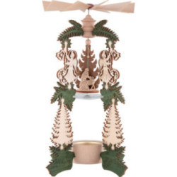 1-stöckige Pyramide Engel Christi Geburt - 26,5 cm