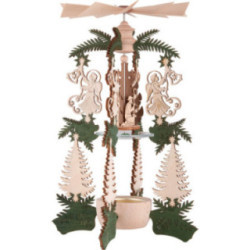 1-stöckige Pyramide Engel Christi Geburt - 26,5 cm