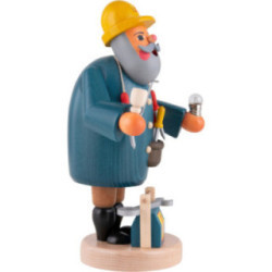 Räuchermännchen Elektriker - 19 cm