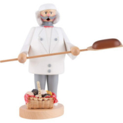 Smoker - Baker white - 22 cm / 8.7 inch