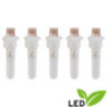 LED-Flachkopflampen für USB-Produkte - warmweiß - 3V/0,045W