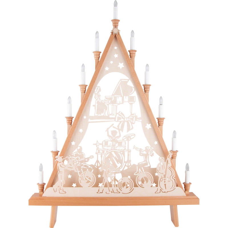 Lichterspitze "Jazz Bell" - 60x81 cm