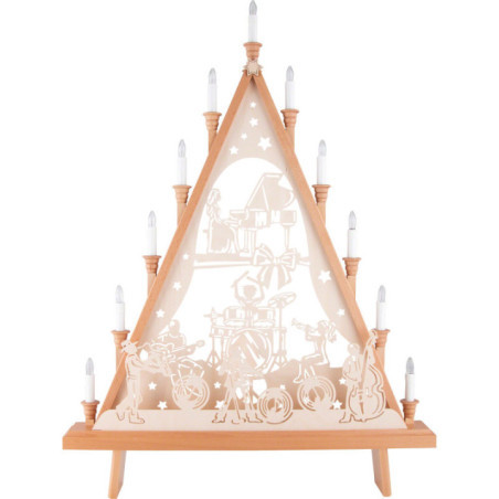 Lichterspitze "Jazz Bell" - 60x81 cm