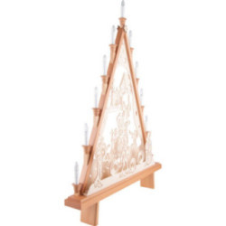 Lichterspitze "Jazz Bell" - 60x81 cm