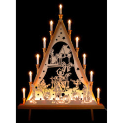 Lichterspitze "Jazz Bell" - 60x81 cm