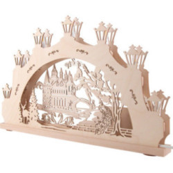 Schwibbogen Schloss am See - 52x31,5 cm