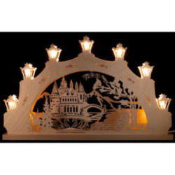 Schwibbogen Schloss am See - 52x31,5 cm