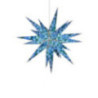 Herrnhuter Moravian Star I6 Paper - Nature Edition - Forget-Me-Not - 60 cm / 23.6 inch