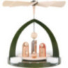1-stöckige Pyramide Christi Geburt - modern - 23 cm