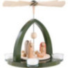 1-stöckige Pyramide Christi Geburt - modern - 23 cm