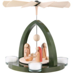 1-Tier Pyramid - Nativity - Modern - 23 cm / 9 inch
