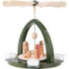 1-Tier Pyramid - Nativity - Modern - 23 cm / 9 inch