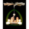 1-Tier Pyramid - Nativity - Modern - 23 cm / 9 inch