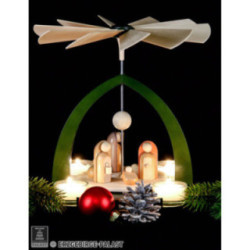 1-Tier Pyramid - Nativity - Modern - 23 cm / 9 inch