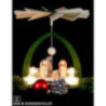 1-Tier Pyramid - Nativity - Modern - 23 cm / 9 inch