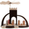 1-stöckige Pyramide Christi Geburt - modern - 33 cm