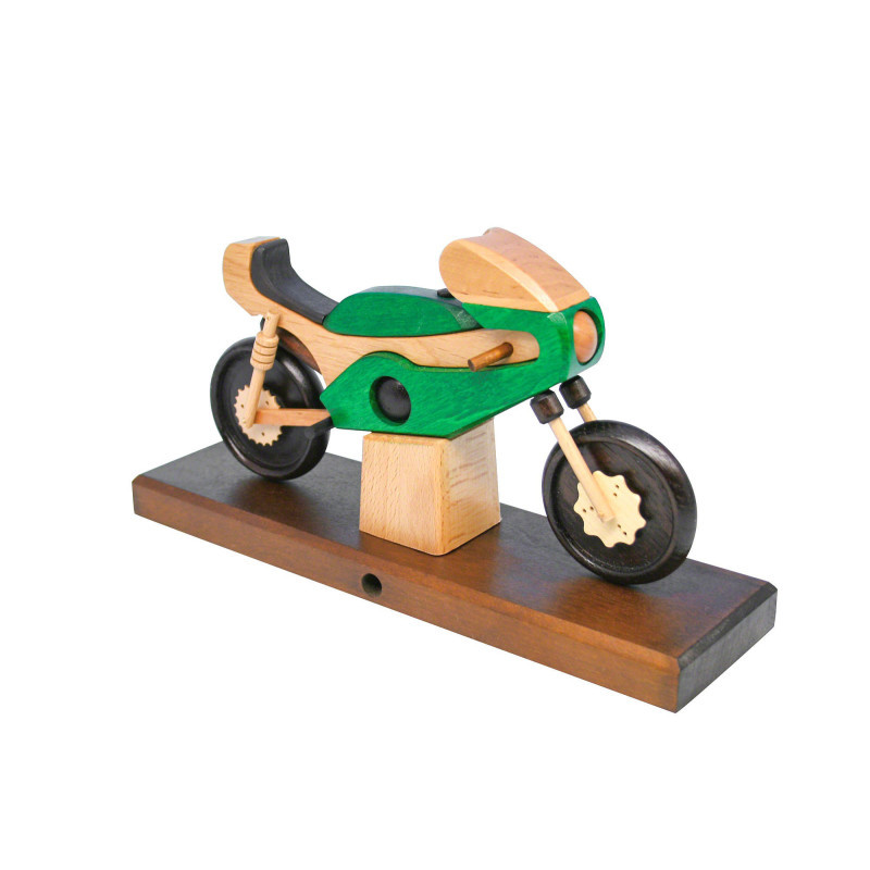 Smoker - Racing Motorbike Green 27x18x8 cm / 11x7x3 inch
