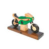 Smoker - Racing Motorbike Green 27x18x8 cm / 11x7x3 inch