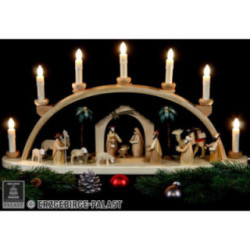 Schwibbogen Krippenhaus - 60 cm