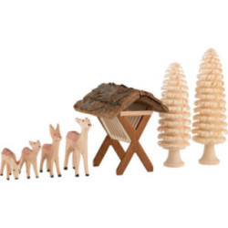 Group of Deer - 7 pcs.