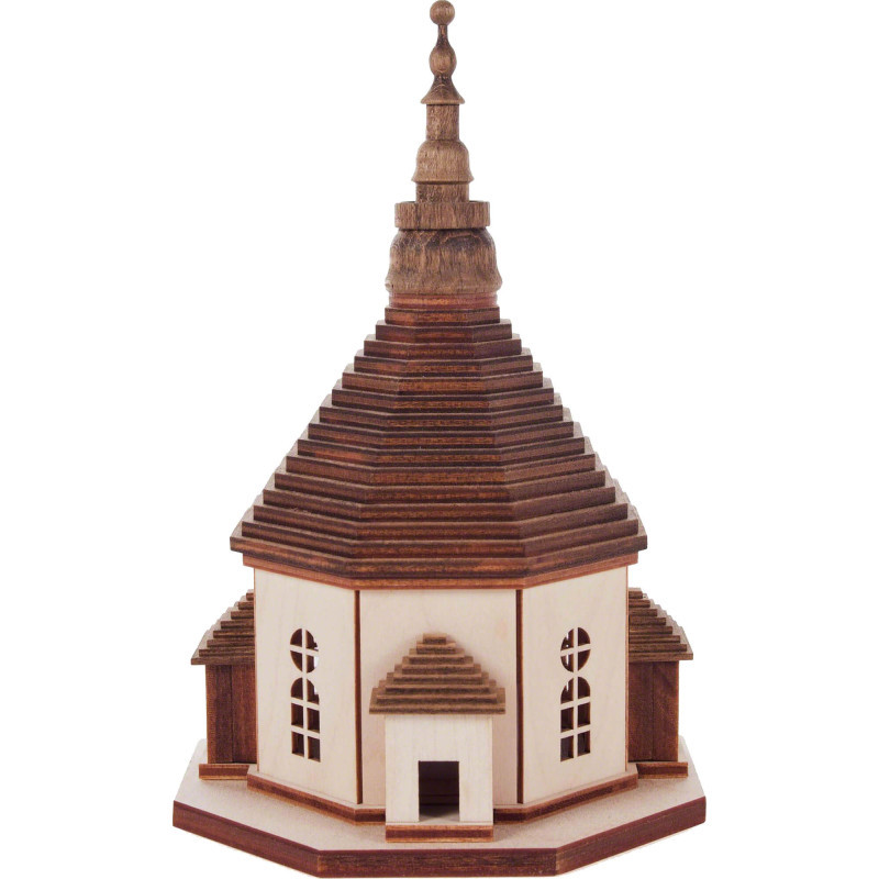 Bastelset Seiffener Kirche, 73-teilig - 15 cm