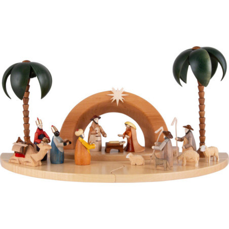 Nativity Set - Painted Figurines