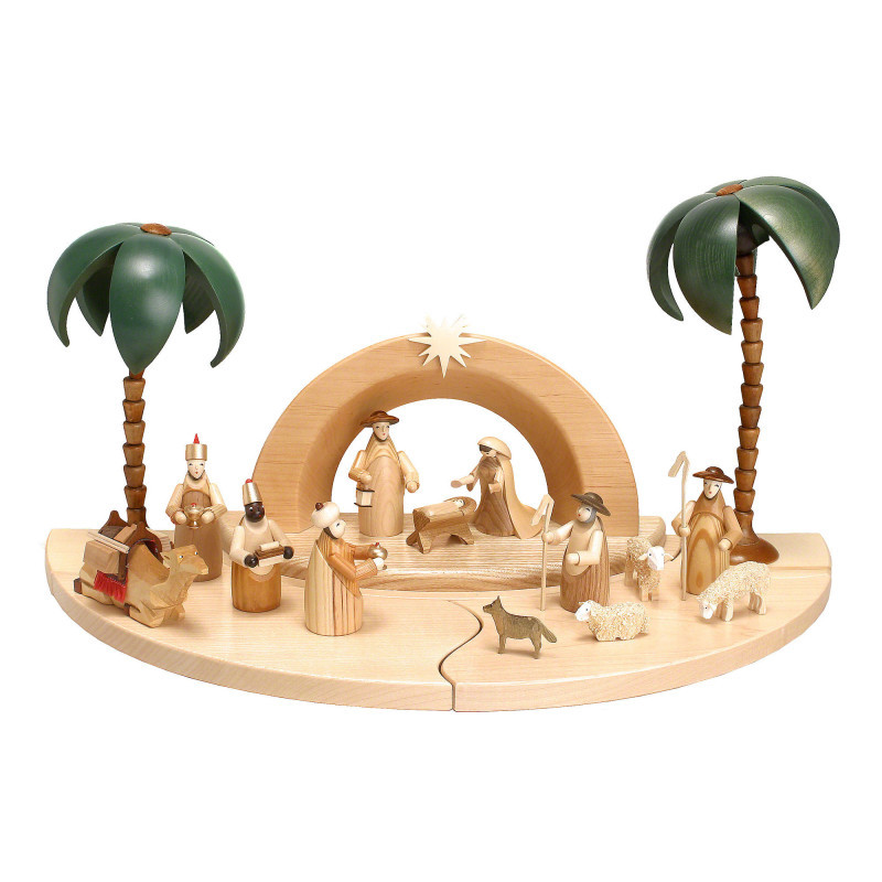 Nativity Set - Natural Colour