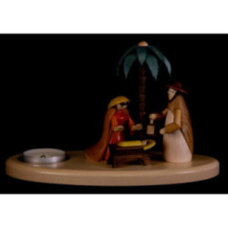 Kerzenhalter Weihnachtskrippe - 12 cm
