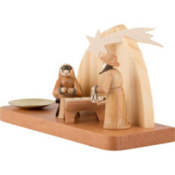 Weihnachtskrippe - Heilige Familie - 9 cm