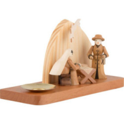 Weihnachtskrippe - Heilige Familie - 9 cm