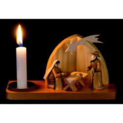 Weihnachtskrippe - Heilige Familie - 9 cm