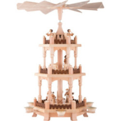 3-Tier Pyramid - Christmas Time - 45 cm / 18 inch