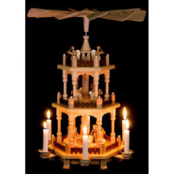 3-stöckige Pyramide Zur Weihnacht - 45 cm