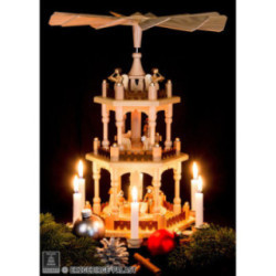 3-stöckige Pyramide Zur Weihnacht - 45 cm