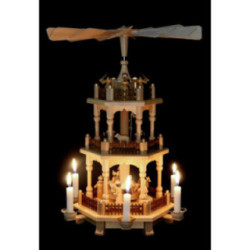 3-stöckige Pyramide Zur Weihnacht - 45 cm