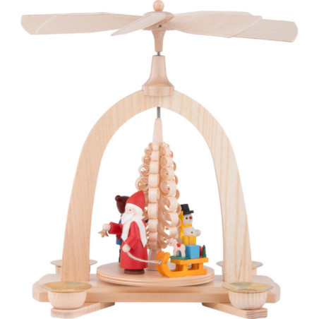 1-stöckige Pyramide Kinder Weihnacht - 23 cm