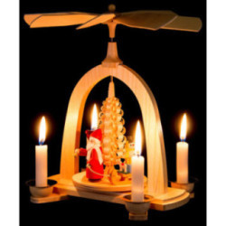 1-stöckige Pyramide Kinder Weihnacht - 23 cm