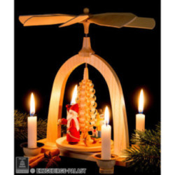 1-stöckige Pyramide Kinder Weihnacht - 23 cm