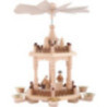 2-Tier Pyramid - Merry Christmas - 29 cm / 11 inch