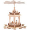 2-Tier Pyramid - Merry Christmas - 29 cm / 11 inch