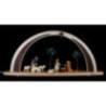 Light Arch - Nativity Scene - 60x25x11 cm / 23.6x9.8x4.3 inch