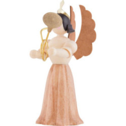 Angel with Alto Horn - 7 cm / 2.8 inch