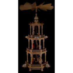 3-Tier Pyramid - Christmas - 65 cm / 25.6 inch