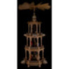 3-stöckige Pyramide Weihnachten - 65 cm