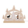Mini Lightarch - Christmas Fair - 23x15x4,5 cm / 9x6x2 inch