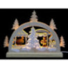 Mini Lightarch - Christmas Fair - 23x15x4,5 cm / 9x6x2 inch