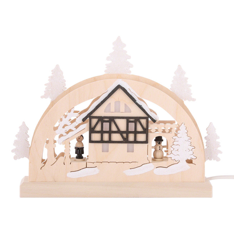Mini Lightarch - Frame House - 23x15x4,5 cm / 9x6x2 inch