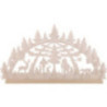3D Double Arch - Forest Scene - 72x40x5,5 cm / 28x16x2 inch