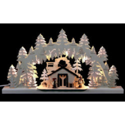 3D Double Arch - Refuge - 62x33x5,5 cm / 24x13x2 inch